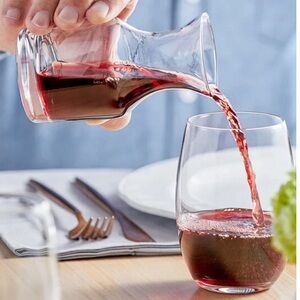 {NEW} Set of 12 Apoca  8.5 oz. Glass Carafe - Clear